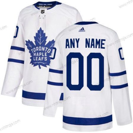 Adidas Herrar Toronto Maple Leafs Skräddarsydda Vit Autentisk Borta Tröjor