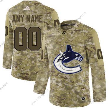 Adidas Herrar Vancouver Canucks Skräddarsydda Camo Tröjor