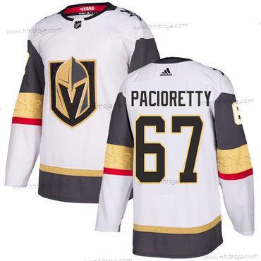 Adidas Herrar Vegas Golden Knights #67 Max Pacioretty Vit Road Autentisk Stitched NHL Tröjor