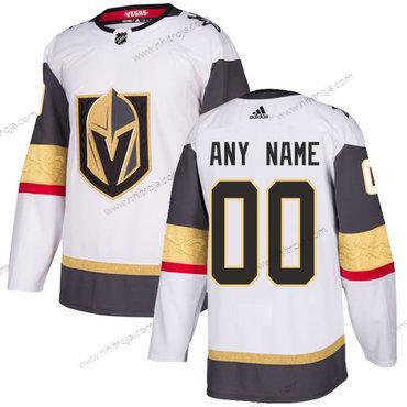 Adidas Herrar Vegas Golden Knights Skräddarsydda Vit Autentisk Stitched NHL Tröjor