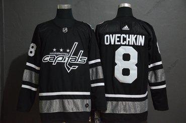 Adidas Herrar Washington Capitales 8 Alexander Ovechkin Svart 2019 NHL All-Star Game Tröjor