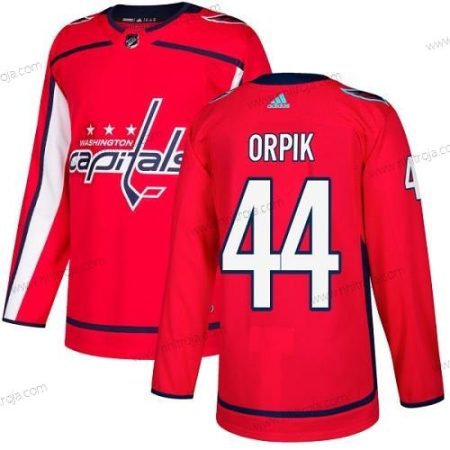 Adidas Herrar Washington Capitals #44 Brooks Orpik Röd Autentisk Stitched NHL Hemma Tröjor