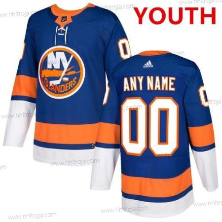 Adidas New York Islanders Skräddarsydda Autentisk Royal Blå NHL Hemma Tröjor