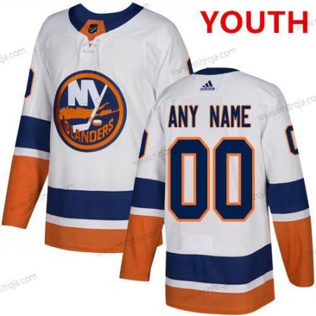 Adidas New York Islanders Skräddarsydda NHL Autentisk Vit Tröjor