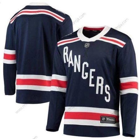 Adidas New York Rangers Skräddarsydda Marin Blå Autentisk 2018 Vinter Klassisk Stitched NHL Tröjor