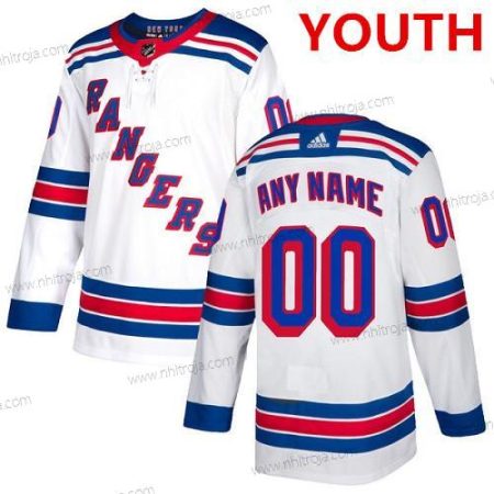 Adidas New York Rangers Skräddarsydda NHL Autentisk Vit Tröjor