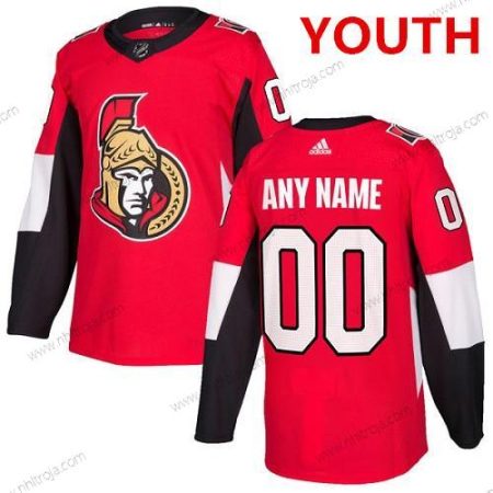 Adidas Ottawa Senators Skräddarsydda Autentisk Röd NHL Hemma Tröjor