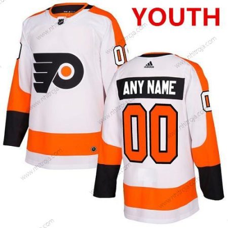 Adidas Philadelphia Flyers Skräddarsydda Autentisk Vit NHL Borta Tröjor