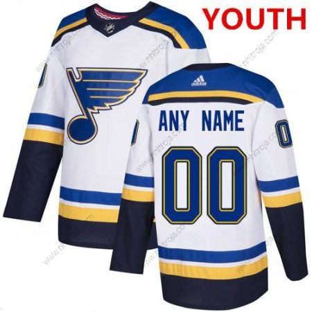 Adidas St. Louis Blues Skräddarsydda NHL Autentisk Vit Tröjor