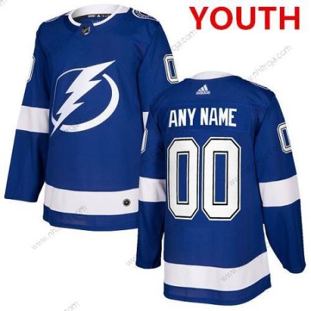 Adidas Tampa Bay Lightning Skräddarsydda Autentisk Royal Blå NHL Hemma Tröjor