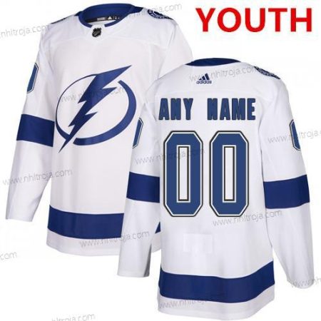 Adidas Tampa Bay Lightning Skräddarsydda NHL Autentisk Vit Tröjor