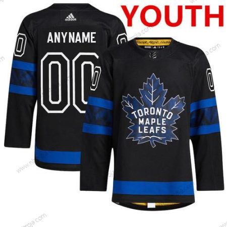 Adidas Toronto Maple Leafs Skräddarsydda x Drew House Svart Autentisk Alternativ NHL Tröjor