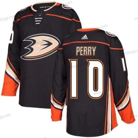 Adidas Ungdomen Anaheim Ducks #10 Corey Perry Svart Autentisk Stitched NHL Hemma Tröjor