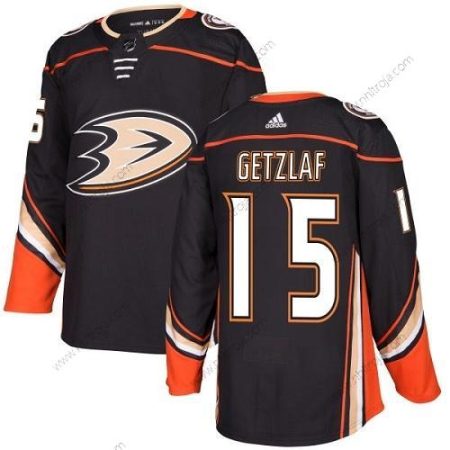 Adidas Ungdomen Anaheim Ducks #15 Ryan Getzlaf Svart Autentisk Stitched NHL Hemma Tröjor