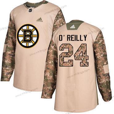 Adidas Ungdomen Boston Bruins #24 Terry O’Reilly Camo Autentisk 2017 Veterans Day Stitched NHL Tröjor