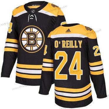 Adidas Ungdomen Boston Bruins #24 Terry O’Reilly Svart Autentisk Stitched NHL Hemma Tröjor