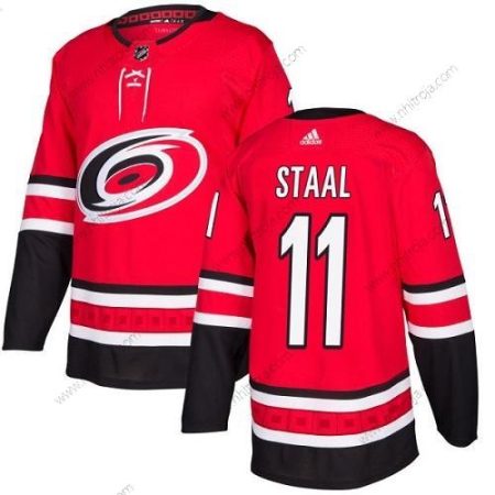 Adidas Ungdomen Carolina Hurricanes #11 Jordan Staal Röd Autentisk Stitched NHL Hemma Tröjor