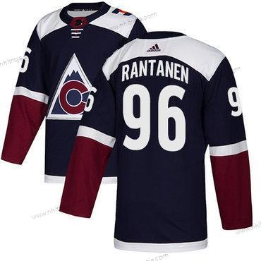 Adidas Ungdomen Colorado Avalanche #96 Mikko Rantanen Marin Alternativ Autentisk Stitched NHL Tröjor