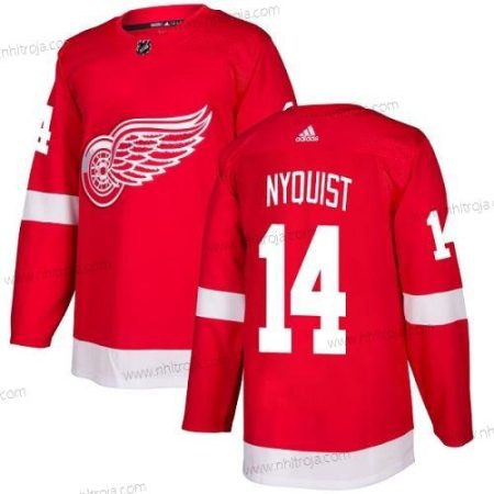 Adidas Ungdomen Detroit Red Wings #14 Gustav Nyquist Röd Autentisk Stitched NHL Hemma Tröjor