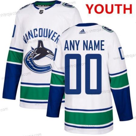 Adidas Vancouver Canucks Skräddarsydda NHL Autentisk Vit Tröjor