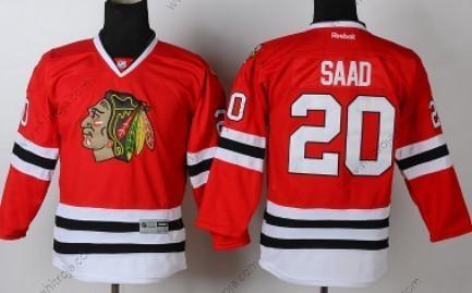 Barn Chicago Blackhawks #20 Brandon Saad Röd Tröjor