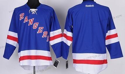 Barn New York Rangers Blank Blå Tröjor