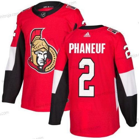 Barn Ottawa Senators 2 Dion Phaneuf Röd Autentisk Stitched NHL Hemma Tröjor