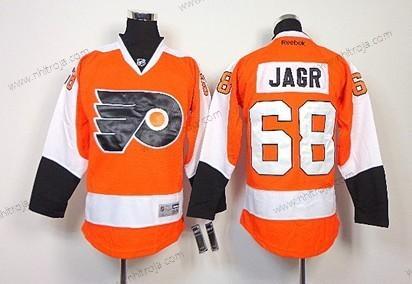 Barn Philadelphia Flyers #68 Jaromir Jagr Orange Tröjor