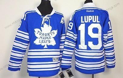 Barn Toronto Maple Leafs #19 Joffrey Lupul 2014 Vinter Klassisk Blå Tröjor