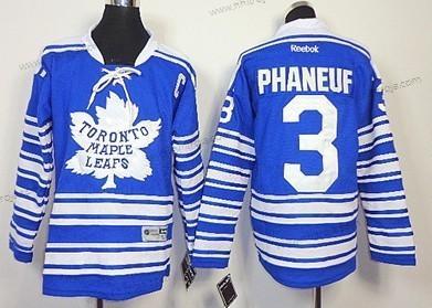 Barn Toronto Maple Leafs #3 Dion Phaneuf 2014 Vinter Klassisk Blå Tröjor