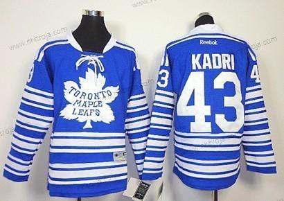 Barn Toronto Maple Leafs #43 Nazem Kadri 2014 Vinter Klassisk Blå Tröjor