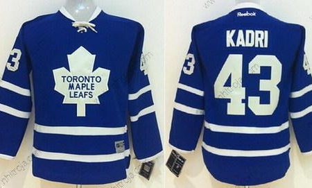 Barn Toronto Maple Leafs #43 Nazem Kadri Blå Tröjor