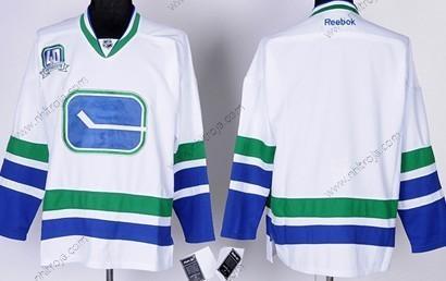 Barn Vancouver Canucks Blank Vit Tredje tröjan Tröjor