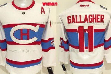 Dam Montreal Canadiens #27 Alex Galchenyuk Reebok Vit 2016 Vinter Klassisk Premier Tröjor