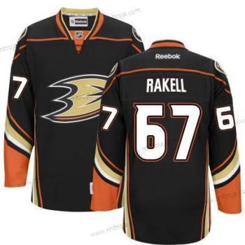 Herrar Anaheim Ducks #67 Rickard Rakell Svart Tredje tröjan Tröjor