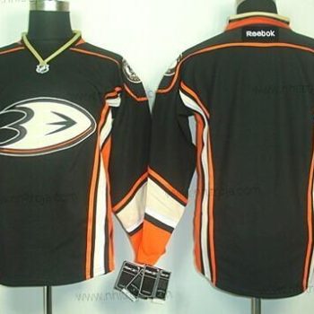 Herrar Anaheim Ducks Blank Svart Tredje tröjan Tröjor