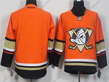 Herrar Anaheim Ducks Skräddarsydda Reebok Orange Alternativ Hockey Tröjor