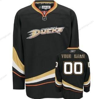 Herrar Anaheim Ducks Skräddarsydda Svart Tröjor