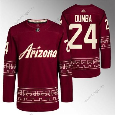 Herrar Arizona Coyotes #24 Matt Dumba Röd Alternativ Pro Tröjor