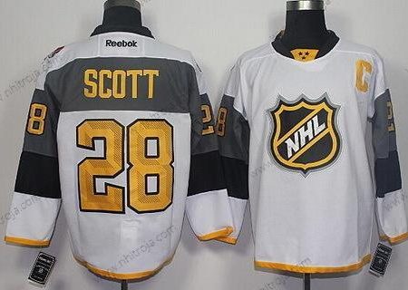 Herrar Arizona Coyotes #28 John Scott Reebok Vit 2016 NHL All-Star Premier Tröjor