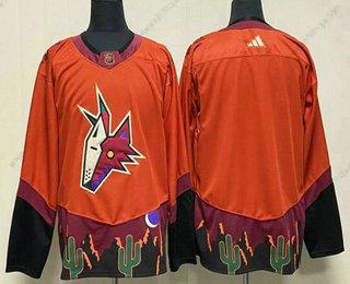 Herrar Arizona Coyotes Blank Orange 2022 Omvänd Retro Stitched Tröjor