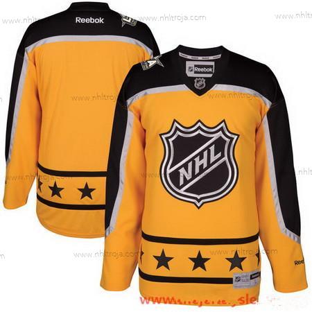 Herrar Atlantic Division Reebok Gul 2017 NHL All-Star Blank Stitched Hockey Tröjor