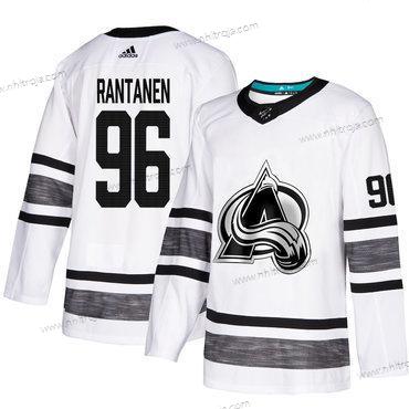 Herrar Avalanche #96 Mikko Rantanen Vit Autentisk 2019 All-Star Stitched Hockey Tröjor