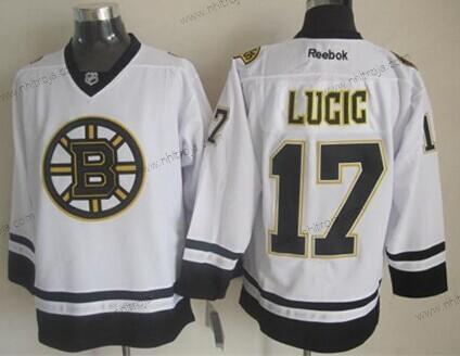 Herrar Boston Bruins #17 Milan Lucic 2014 Vit Tröjor