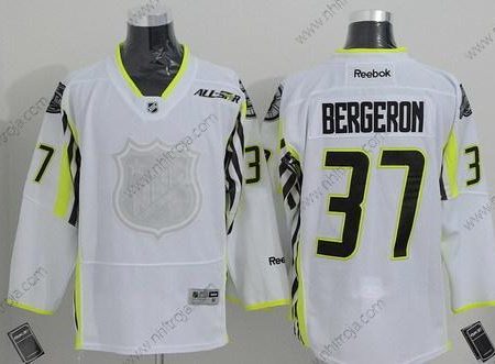 Herrar Boston Bruins #37 Patrice Bergeron 2015 All-Stars Vit Tröjor