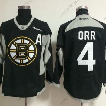 Herrar Boston Bruins #4 Bobby Orr 2014 Training Svart Tröjor