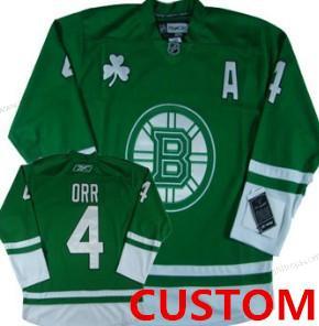 Herrar Boston Bruins Skräddarsydda Grön St. Patrick’S Day Tröjor