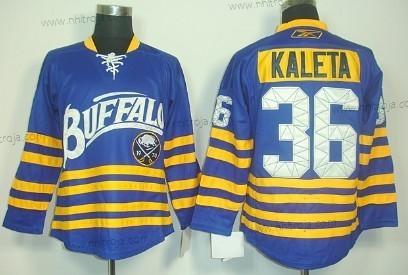 Herrar Buffalo Sabres #36 Patrick Kaleta Blå Tredje tröjan Tröjor