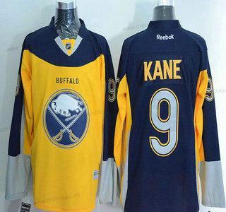 Herrar Buffalo Sabres #9 Evander Kane Reebok Guld Alternativ Premier Tröjor