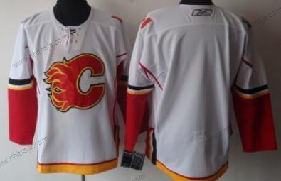 Herrar Calgary Flames Blank Vit Tröjor